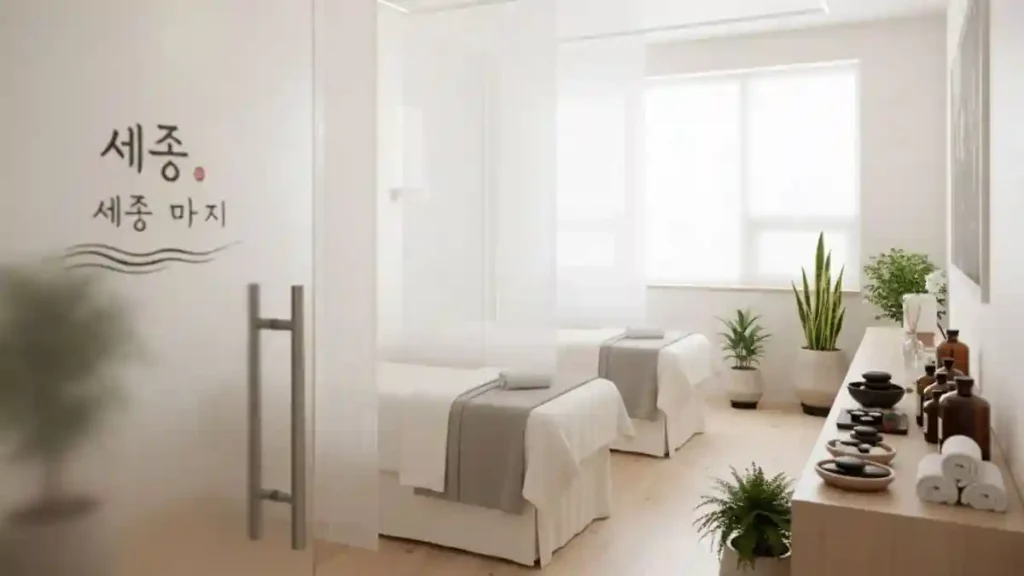 세종 마사지 업종별 특징 정리 스웨디시 건식 1인샵 아로마