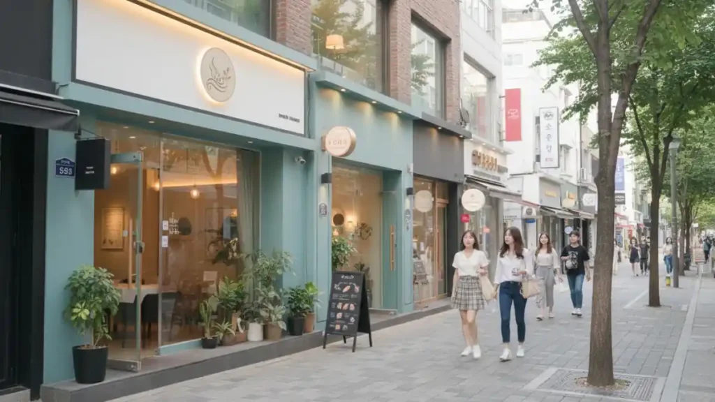 홍대 스웨디시 마사지 상권 구조와 업종 집중 이유