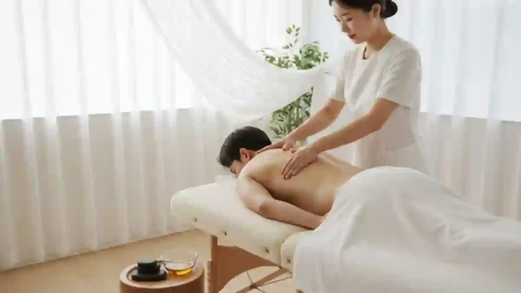 마사지 주기 주1회 2주1회 비교