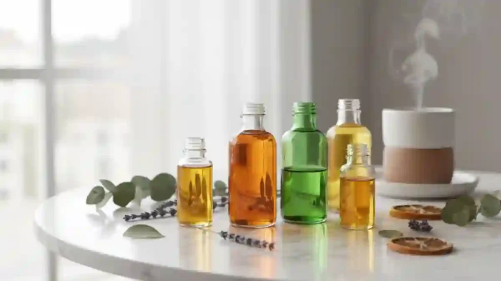 피부 타입별 아로마 오일 추천 – 지성·건성·민감성 조합