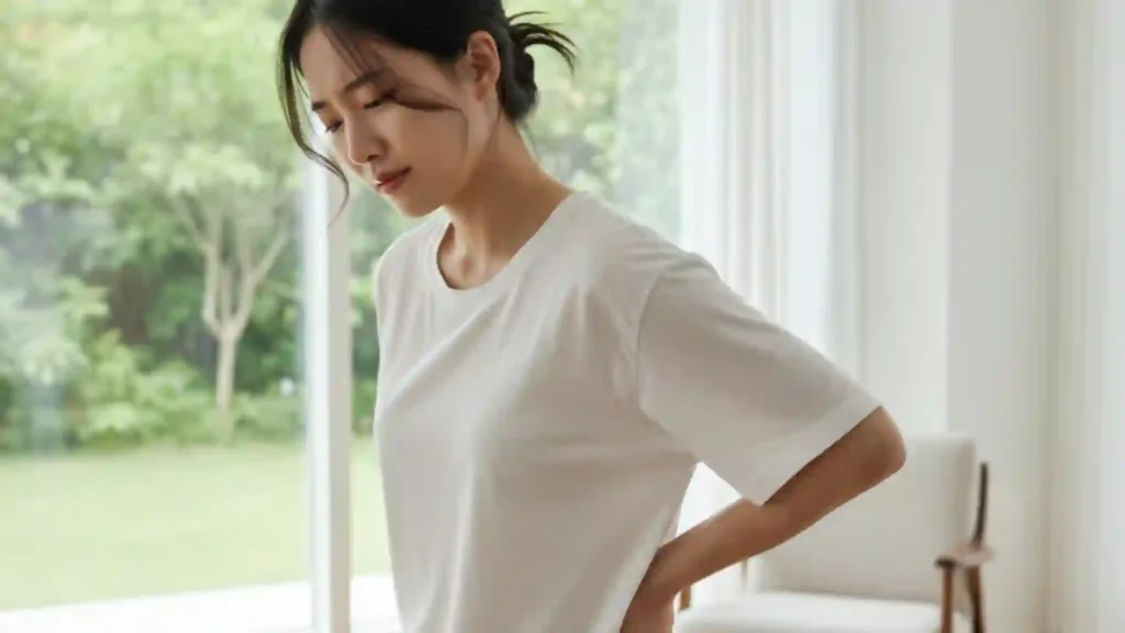 마사지 후 통증 관리 방법