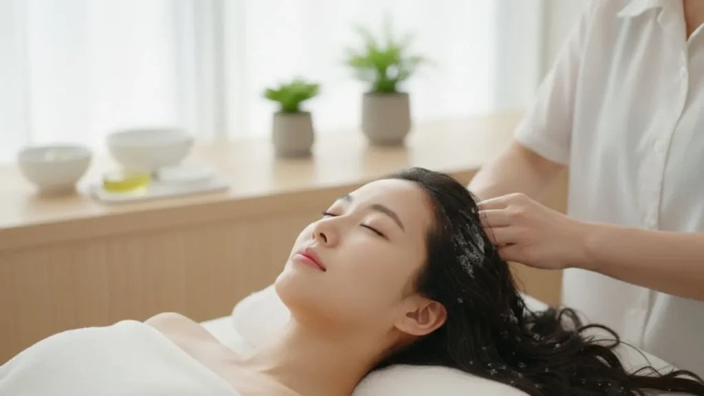 두피마사지 방법