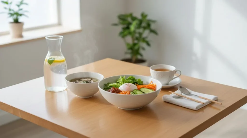 마사지 전 식사 체크표